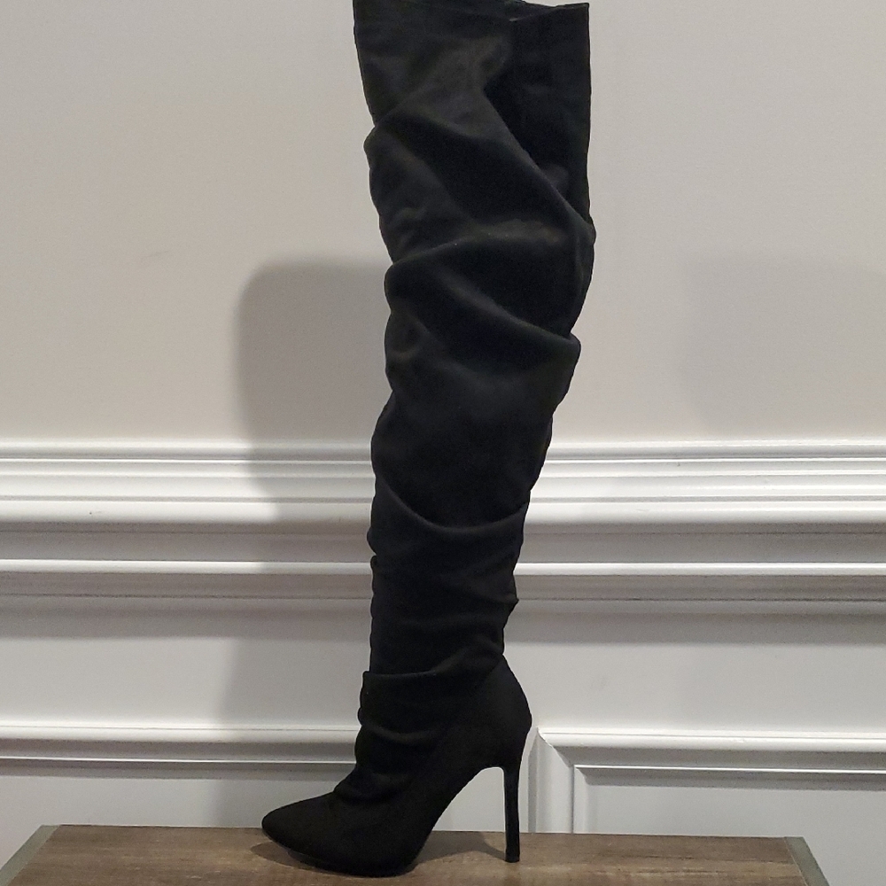 NIB! Black Over-the-Knee Boots